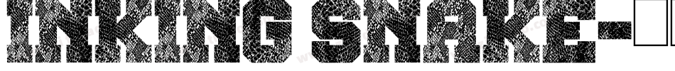 INKING SNAKE字体转换
